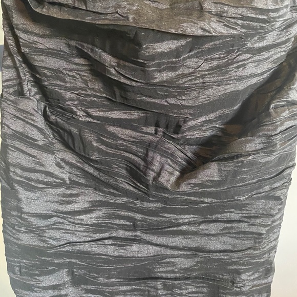 Alex Evenings Black Gold Lace Gown - Picture 2 of 11